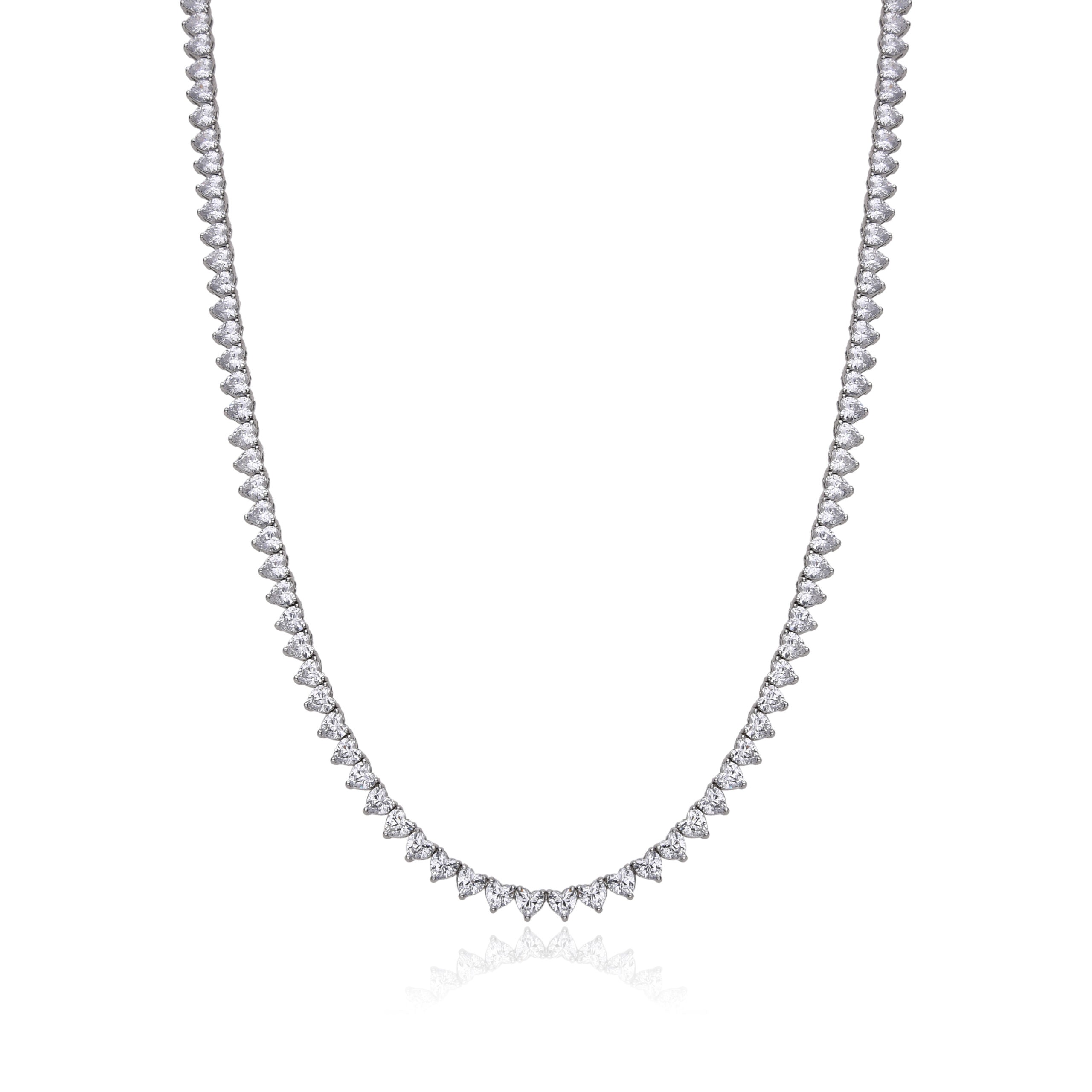 שרשרת טניס שפיצים ZSI436-1-40cm-3mm